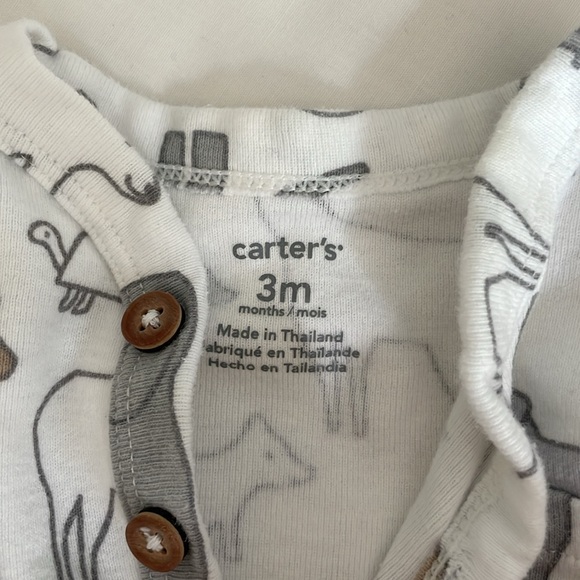 Burt’s Bee’s and Carters baby sleeper gowns - Picture 2 of 5